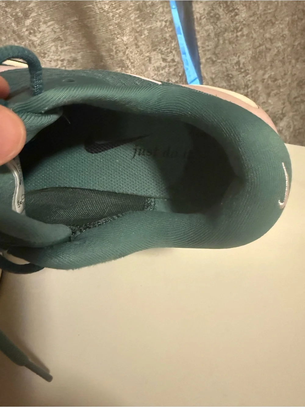 Nike Women's Teal Lace-Up Athletic Sneakers